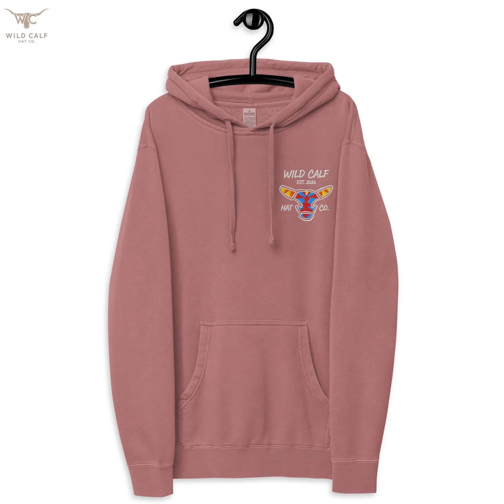 Wild Calf unisex Bull emblem hoodie - Wild Calf Hat Company