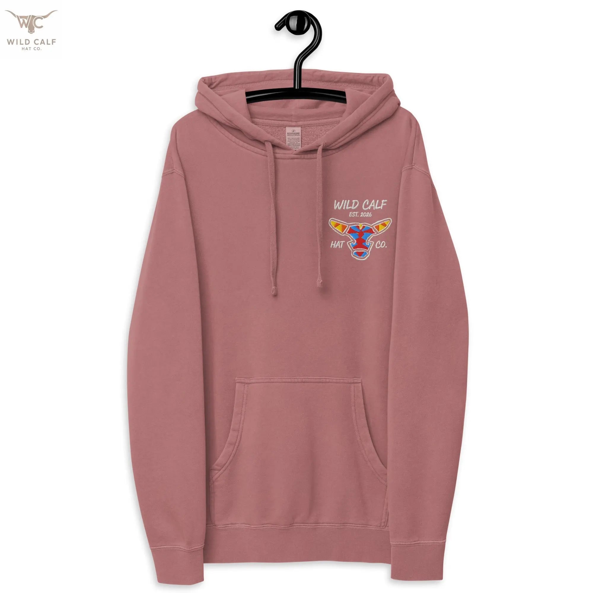 Wild Calf unisex Bull emblem hoodie - Wild Calf Hat Company