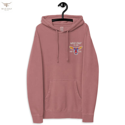 Wild Calf unisex Bull emblem hoodie - Wild Calf Hat Company