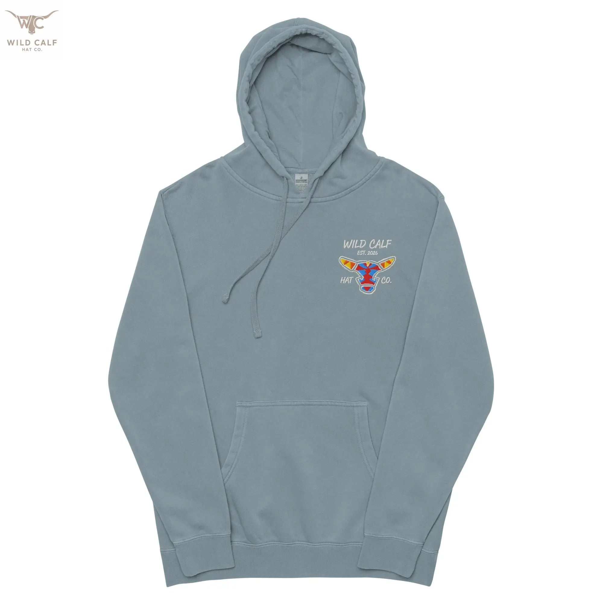 Wild Calf unisex Bull emblem hoodie - Wild Calf Hat Company