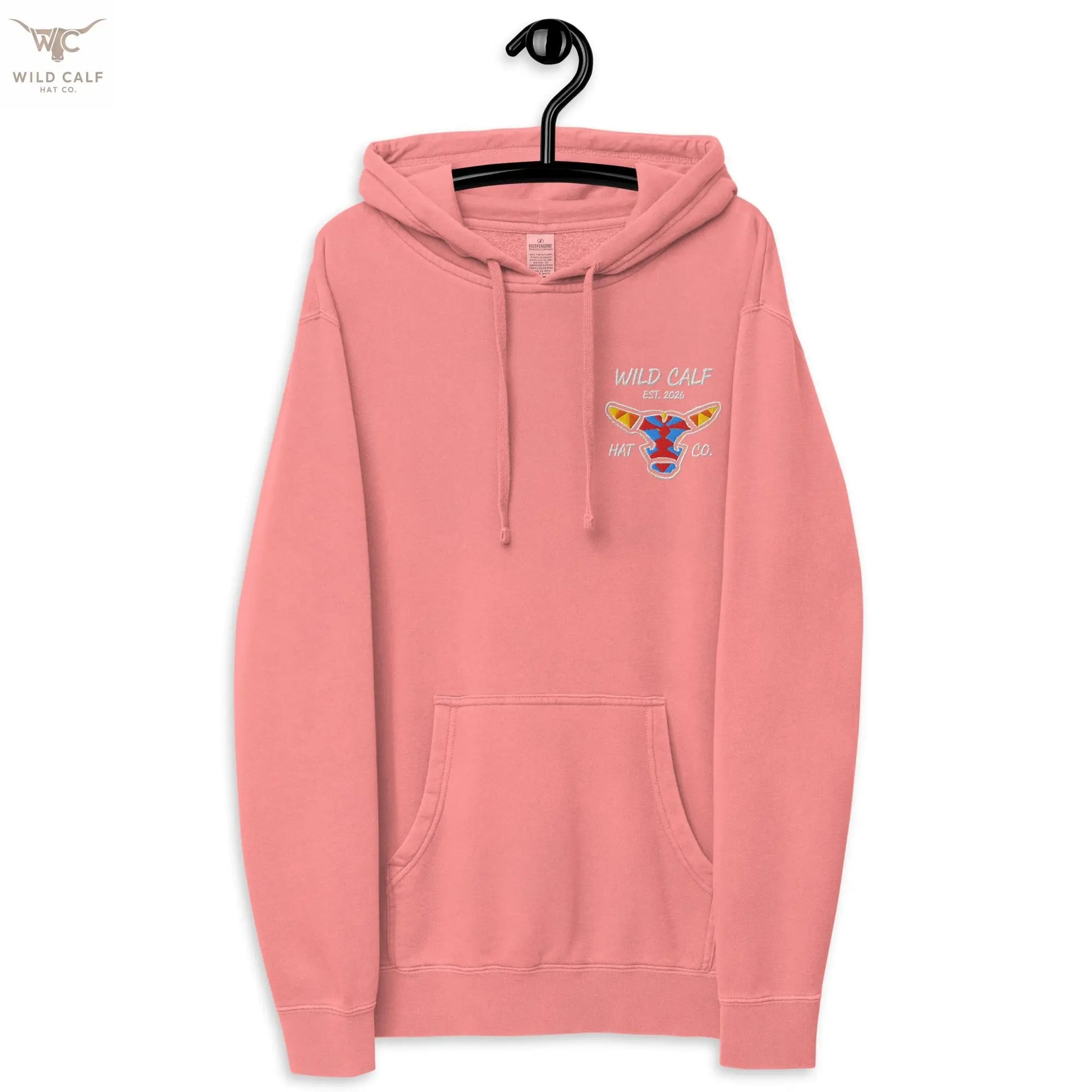 Wild Calf unisex Bull emblem hoodie - Wild Calf Hat Company