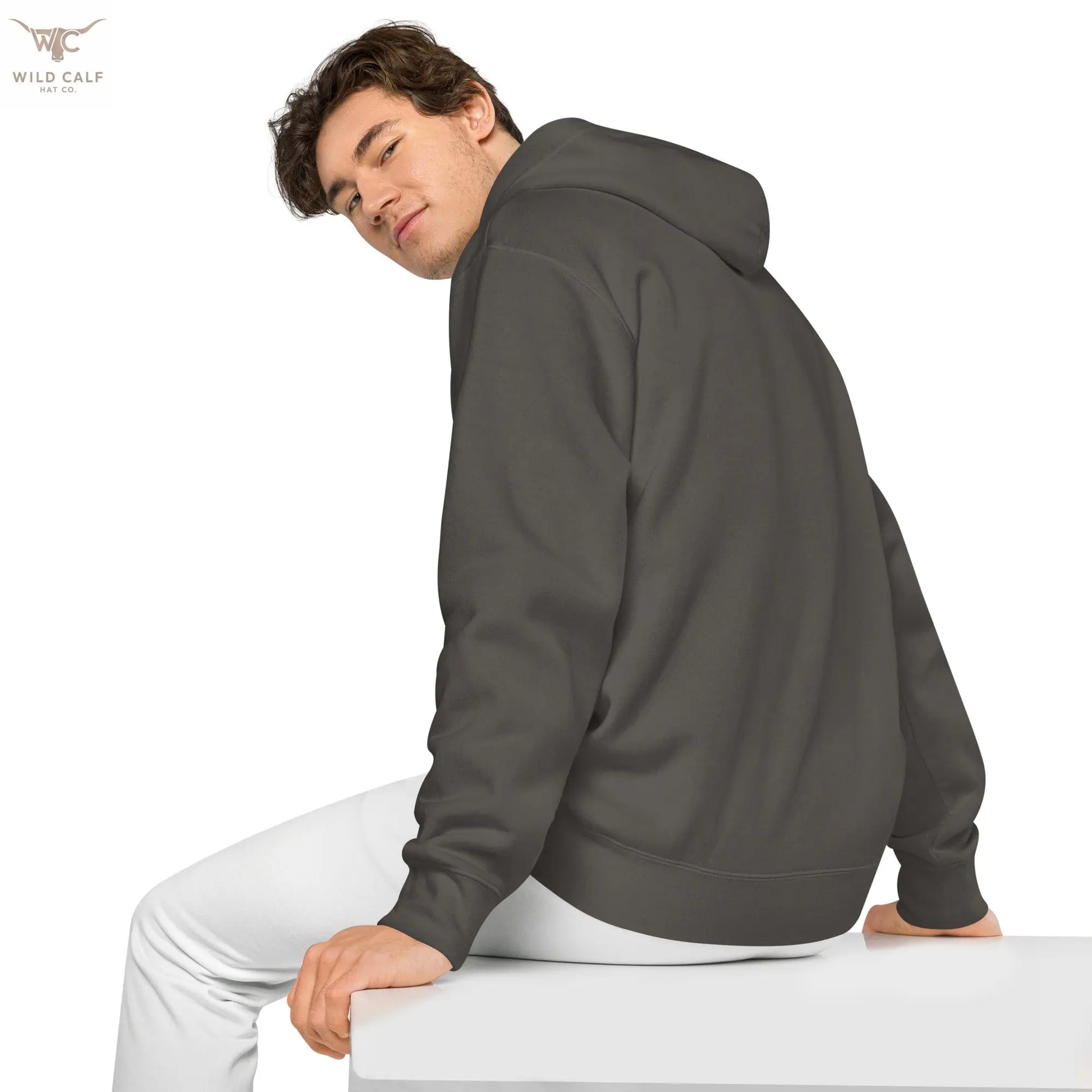 Wild Calf unisex Bull emblem hoodie - Wild Calf Hat Company