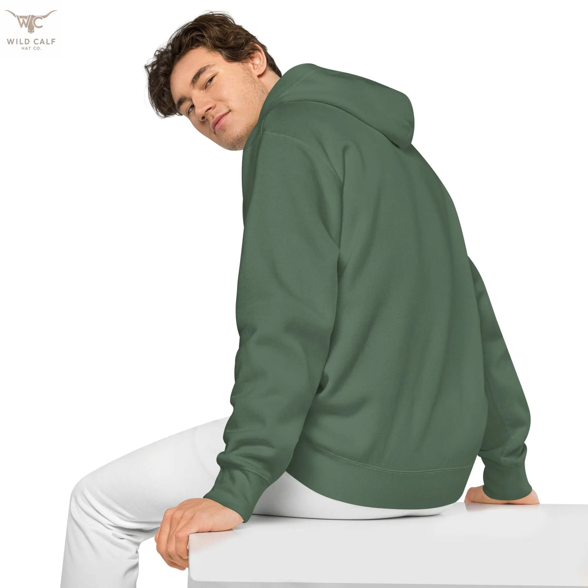 Wild Calf unisex Bull emblem hoodie - Wild Calf Hat Company