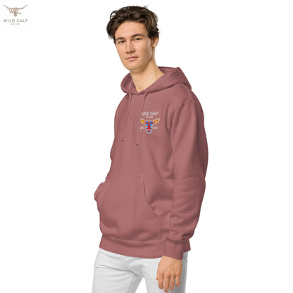 Wild Calf unisex Bull emblem hoodie - Wild Calf Hat Company