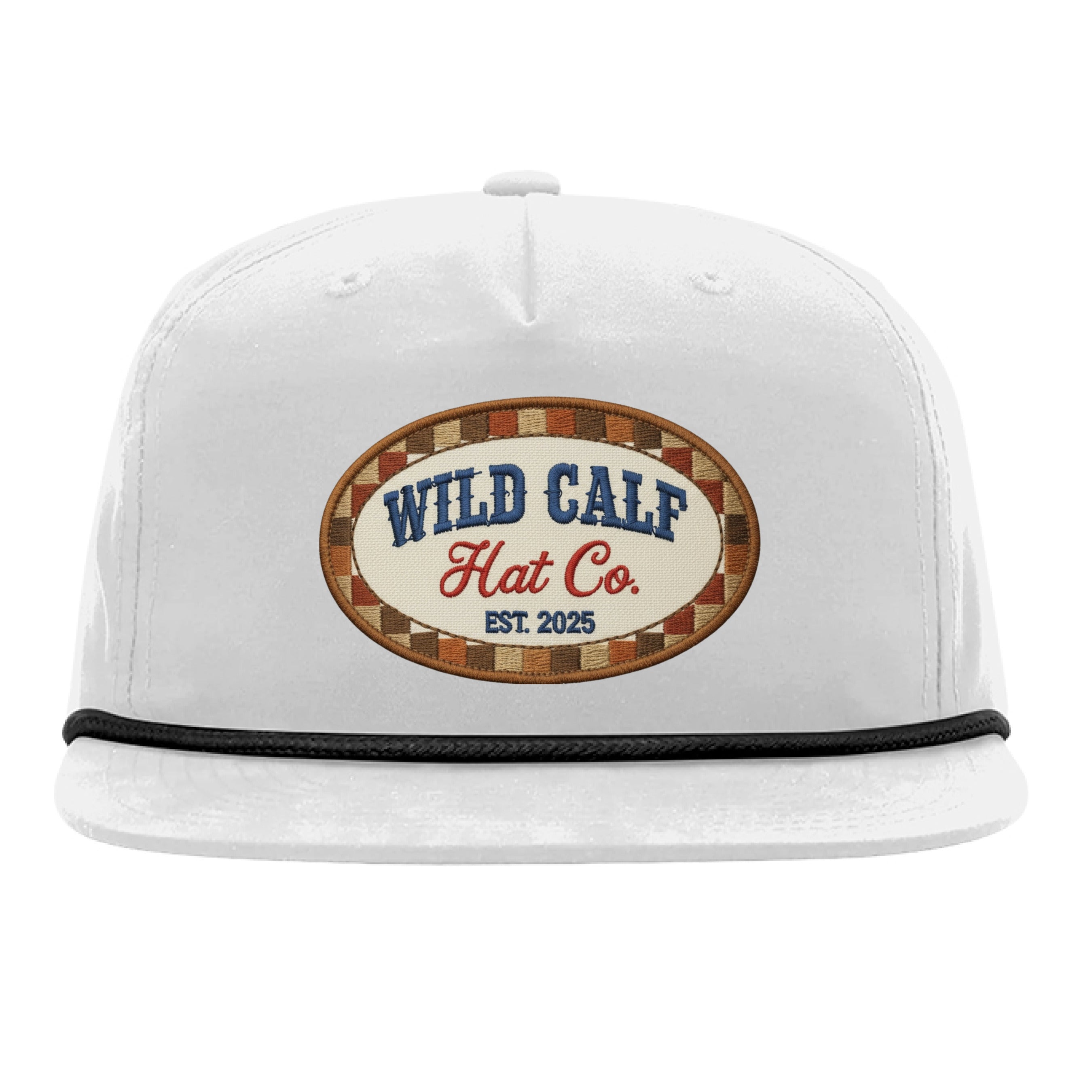 The Aztec Patch Rope Hat - Wild Calf Hat Company