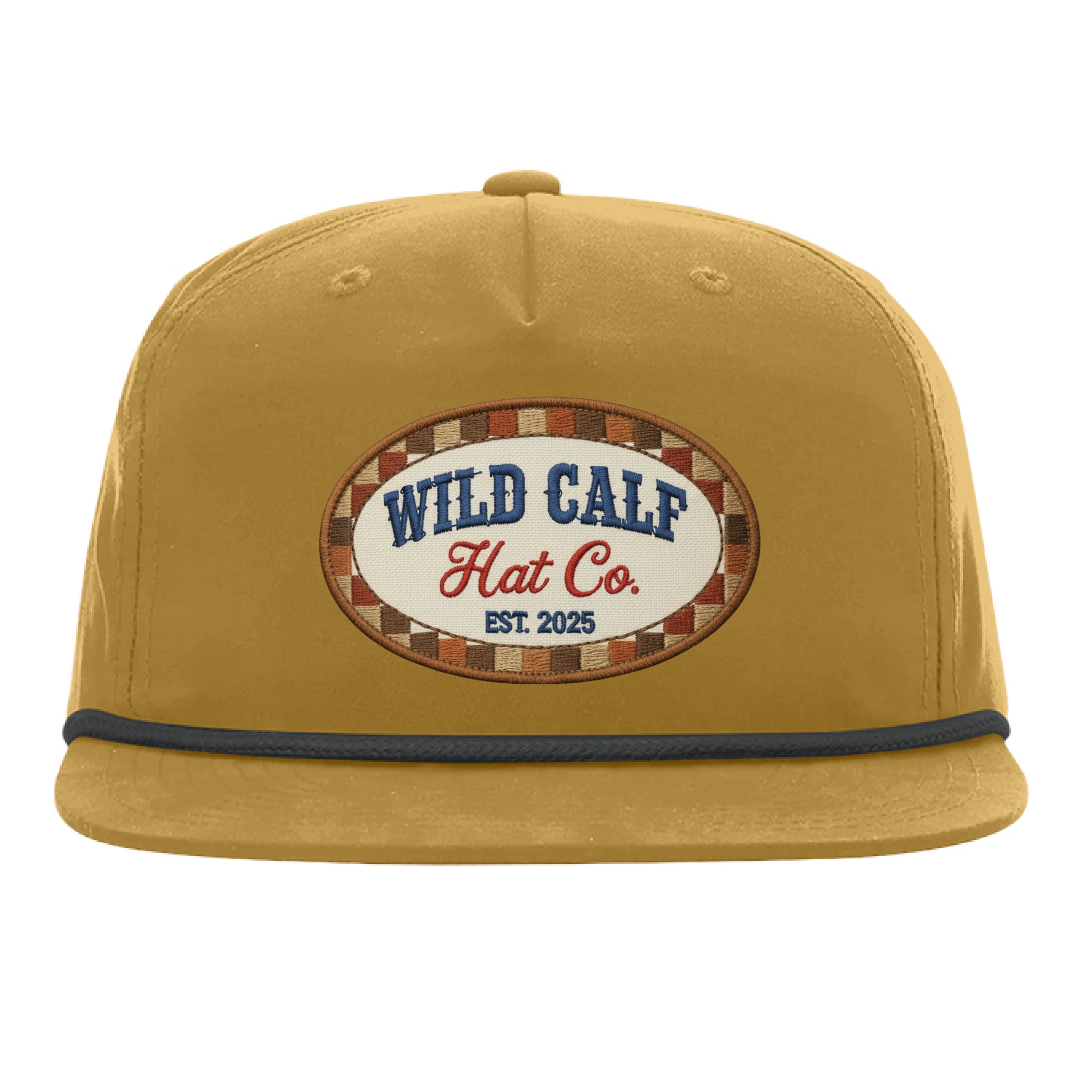 The Aztec Patch Rope Hat - Wild Calf Hat Company