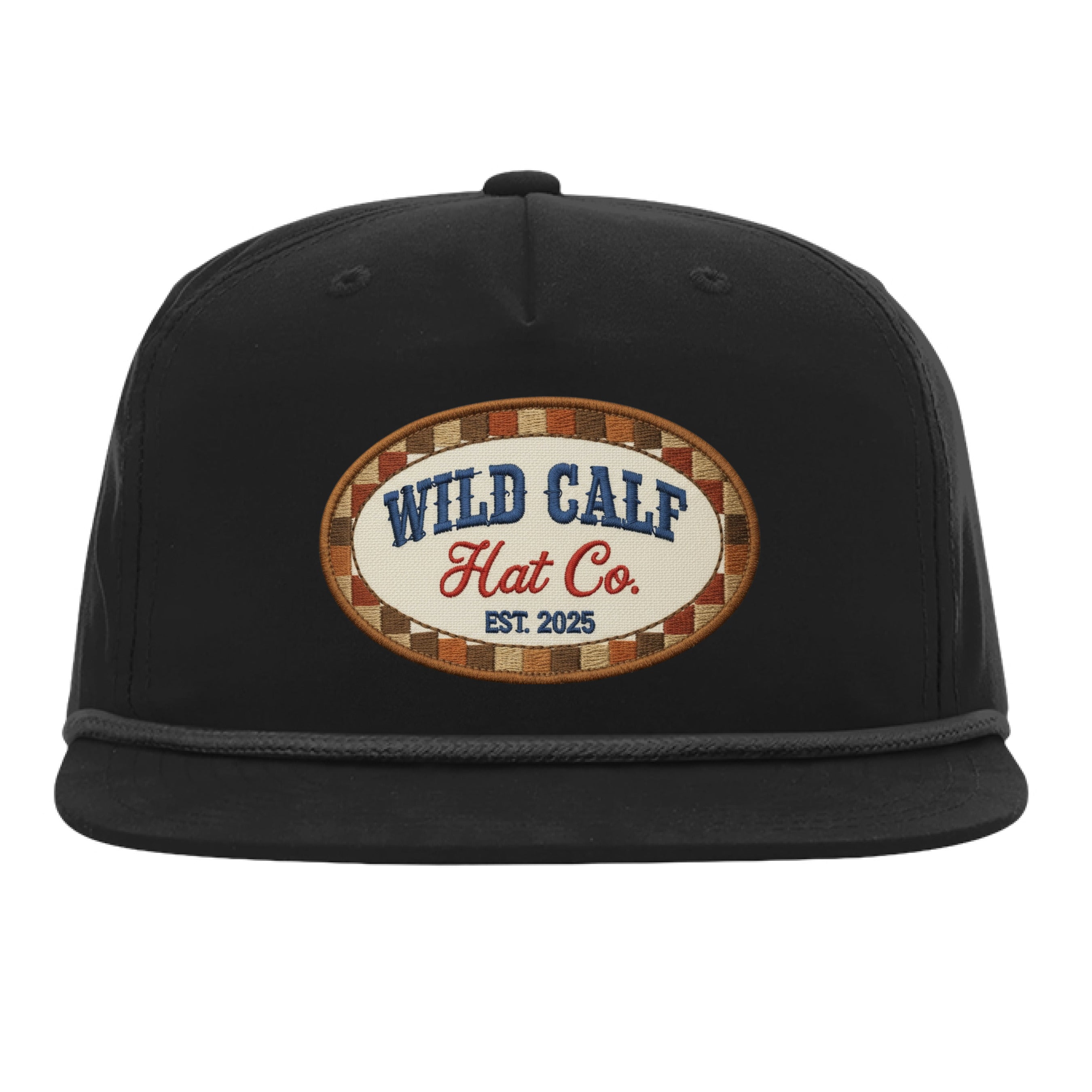 The Aztec Patch Rope Hat - Wild Calf Hat Company