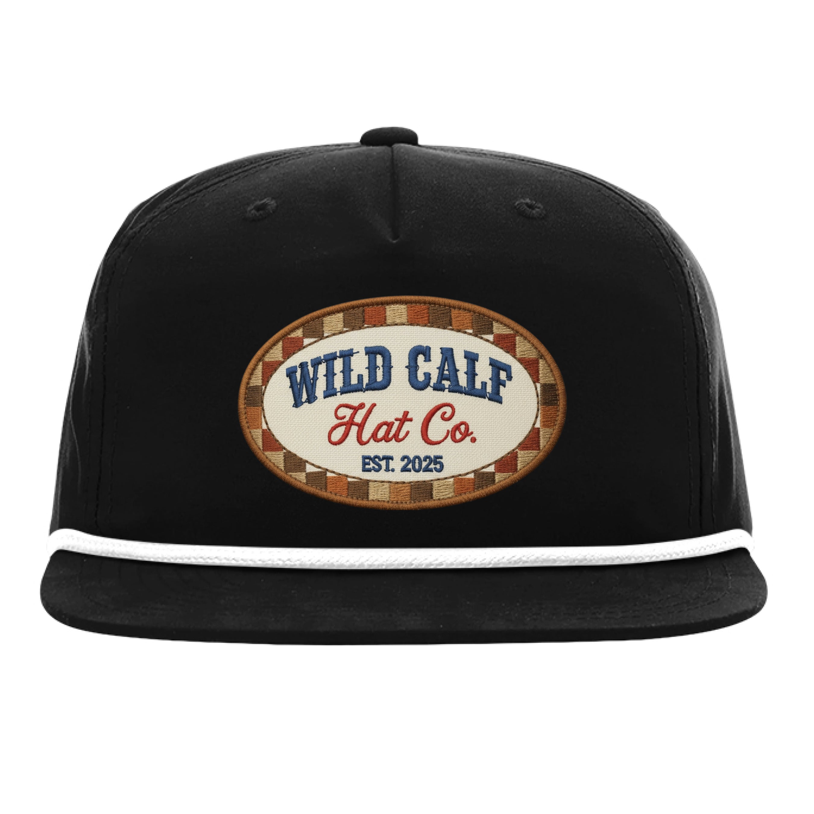 The Aztec Patch Rope Hat - Wild Calf Hat Company