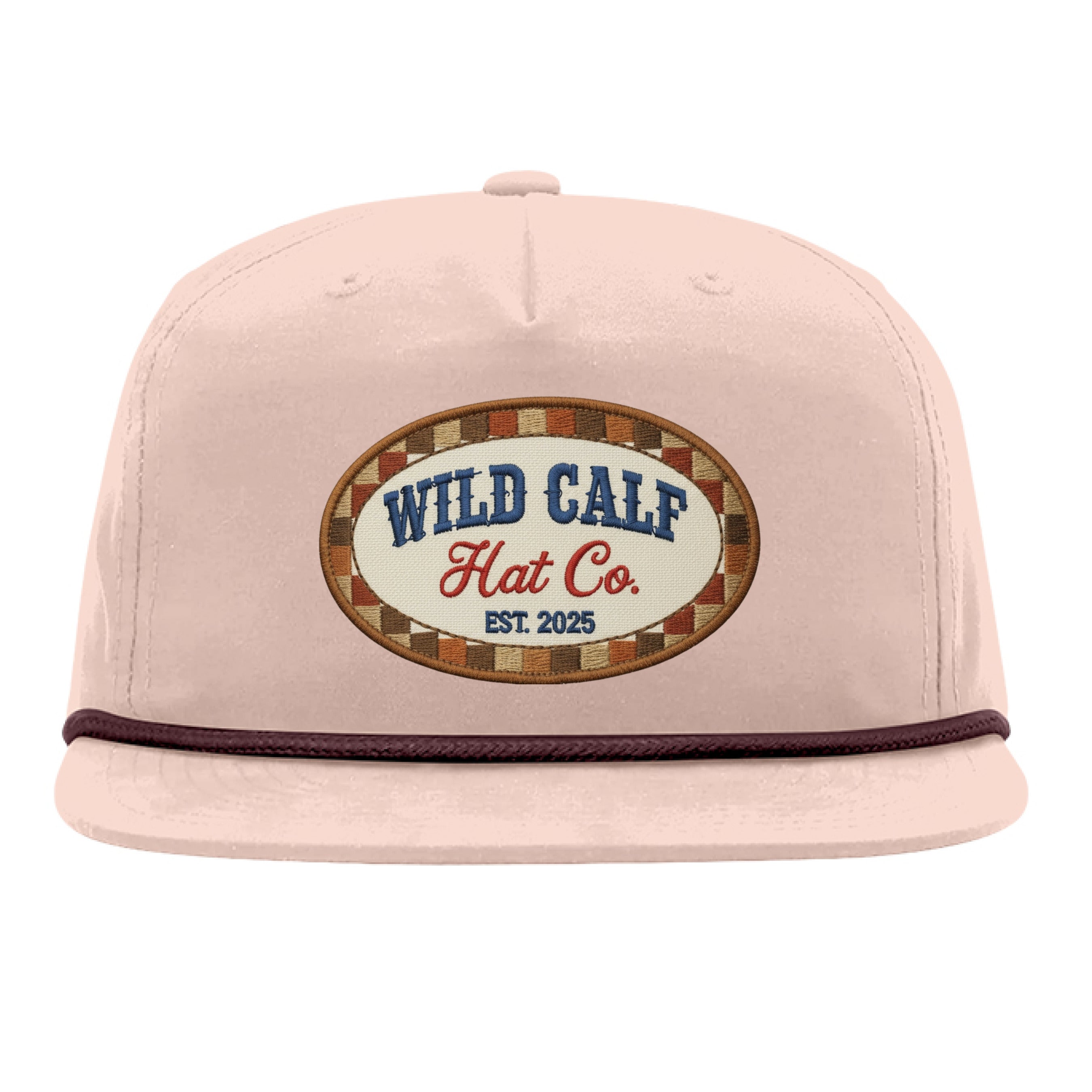The Aztec Patch Rope Hat - Wild Calf Hat Company