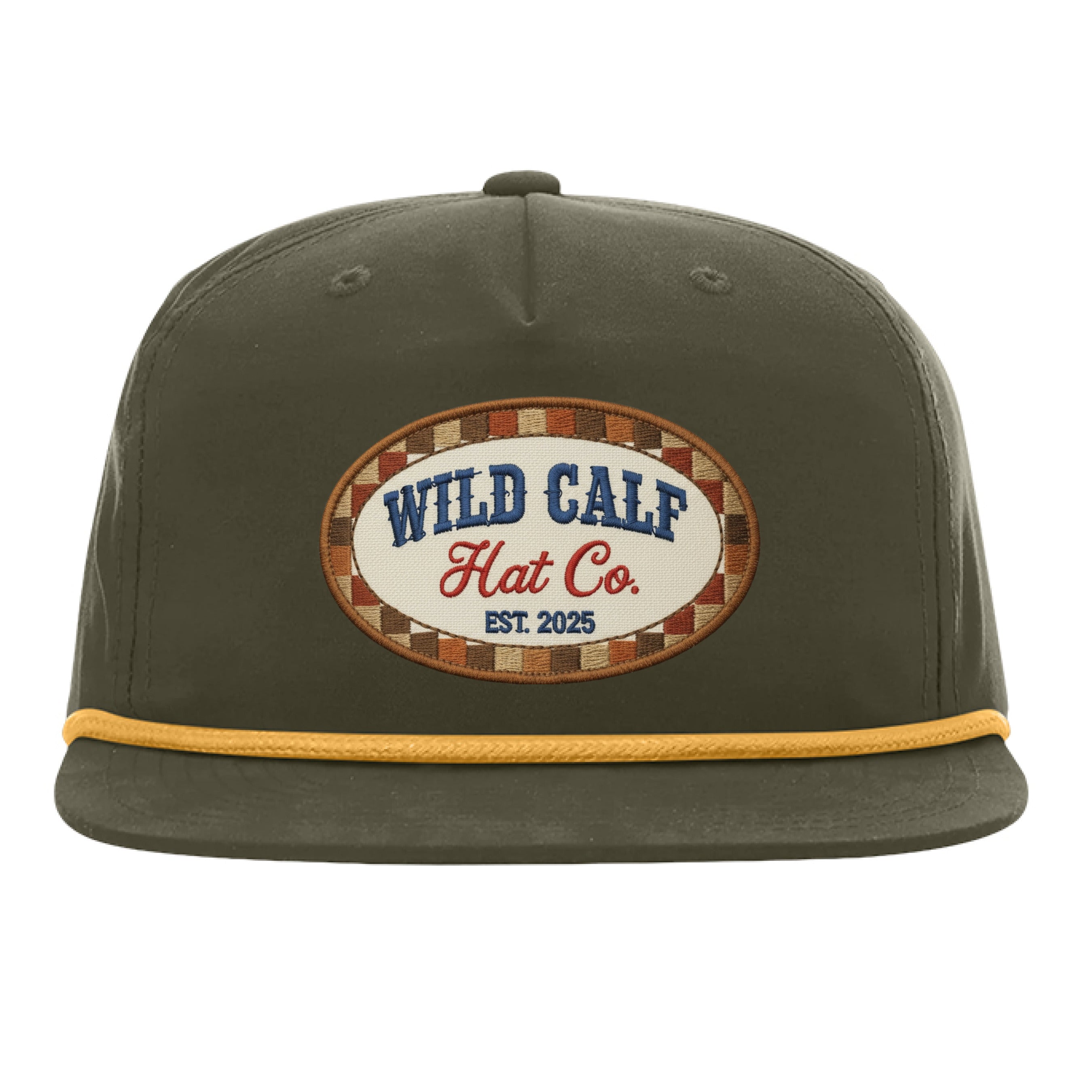 The Aztec Patch Rope Hat - Wild Calf Hat Company