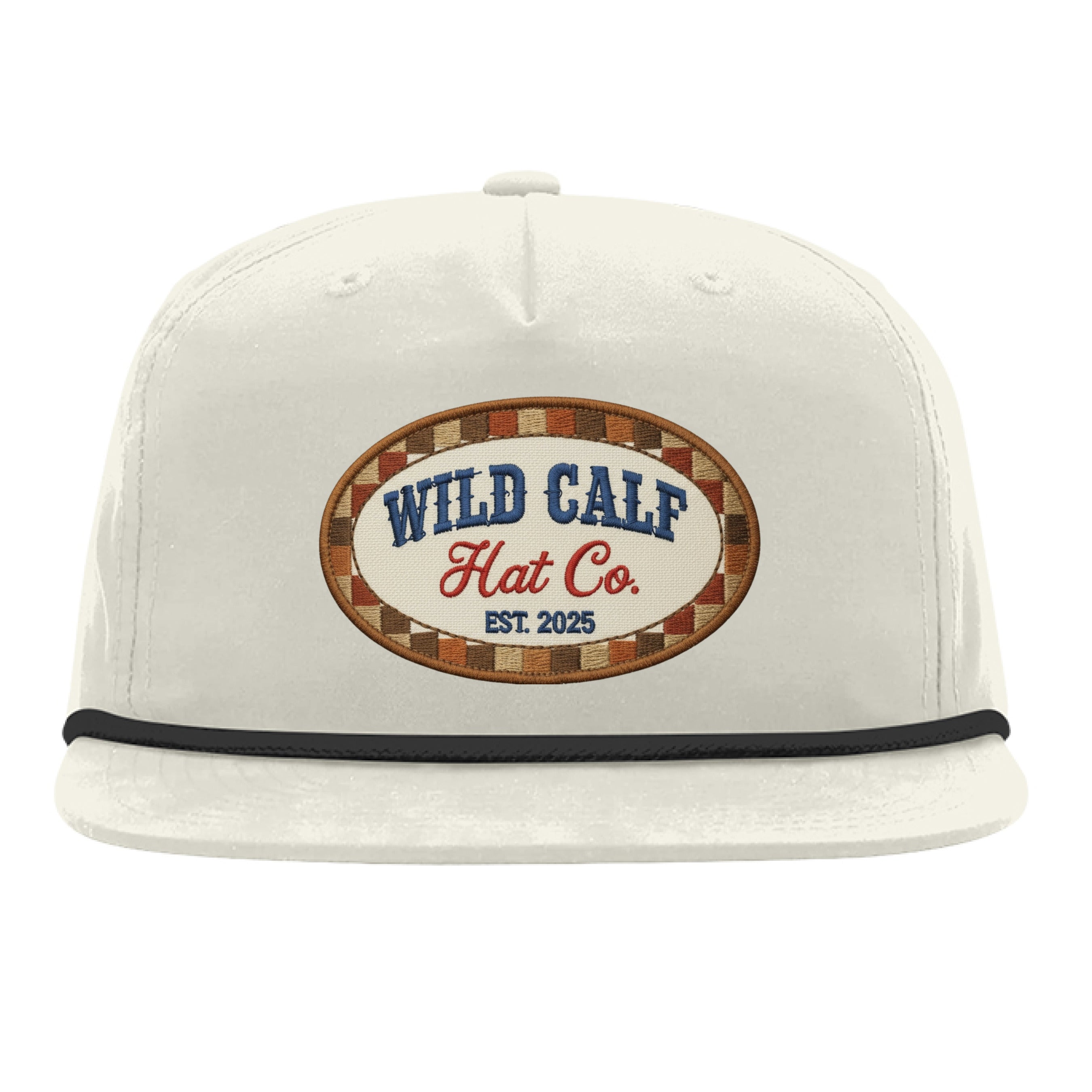 The Aztec Patch Rope Hat - Wild Calf Hat Company
