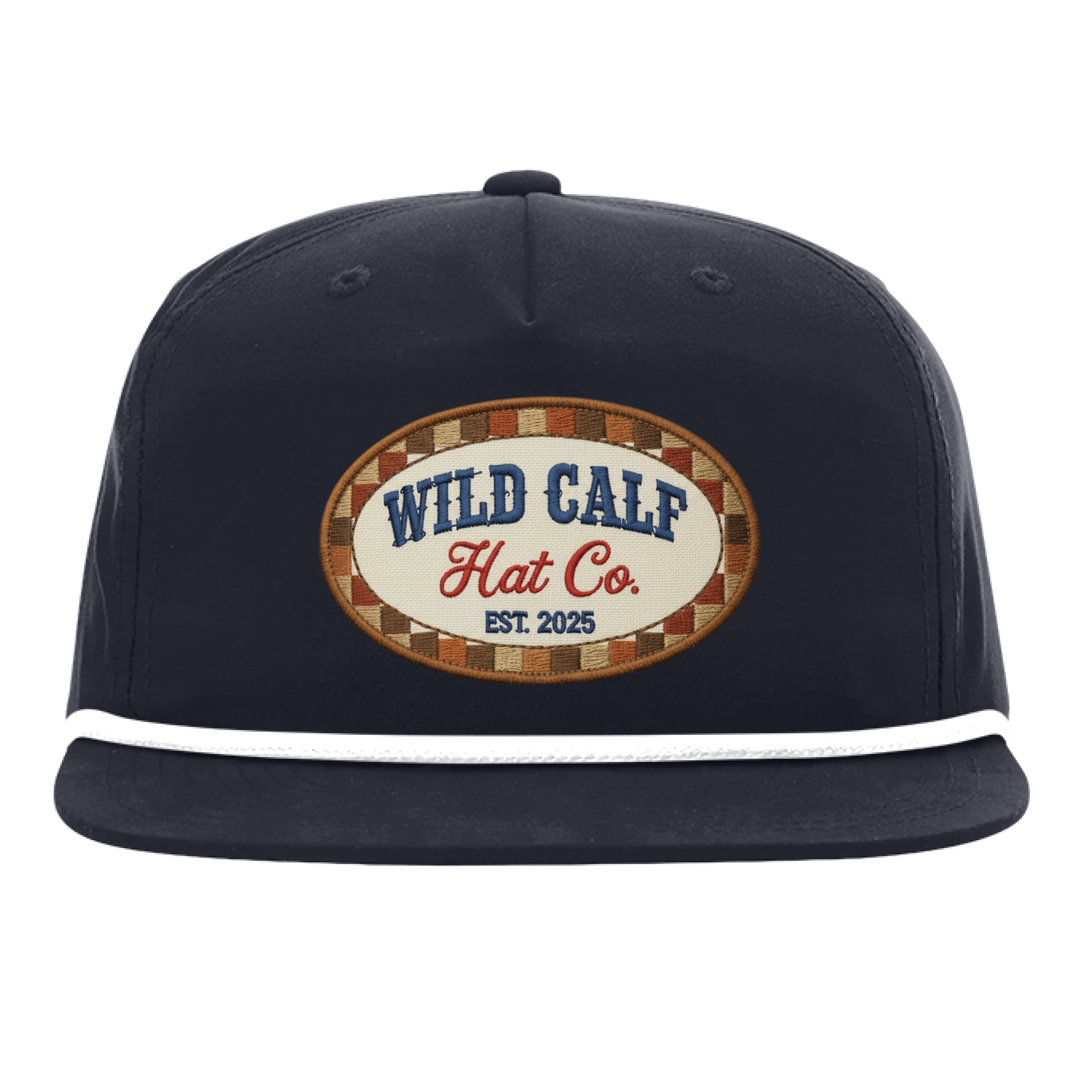 The Aztec Patch Rope Hat - Wild Calf Hat Company