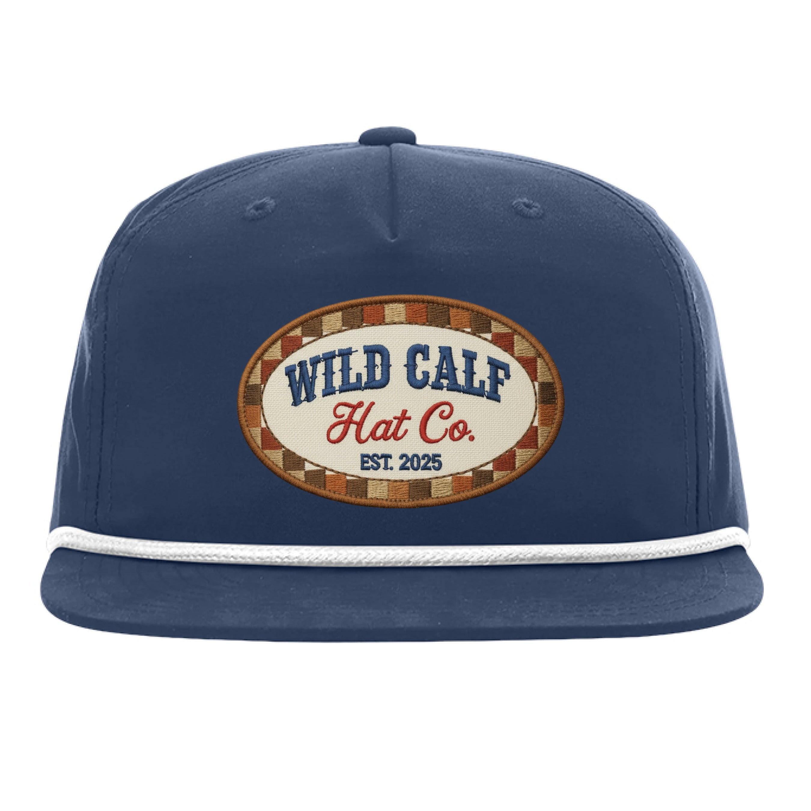 The Aztec Patch Rope Hat - Wild Calf Hat Company