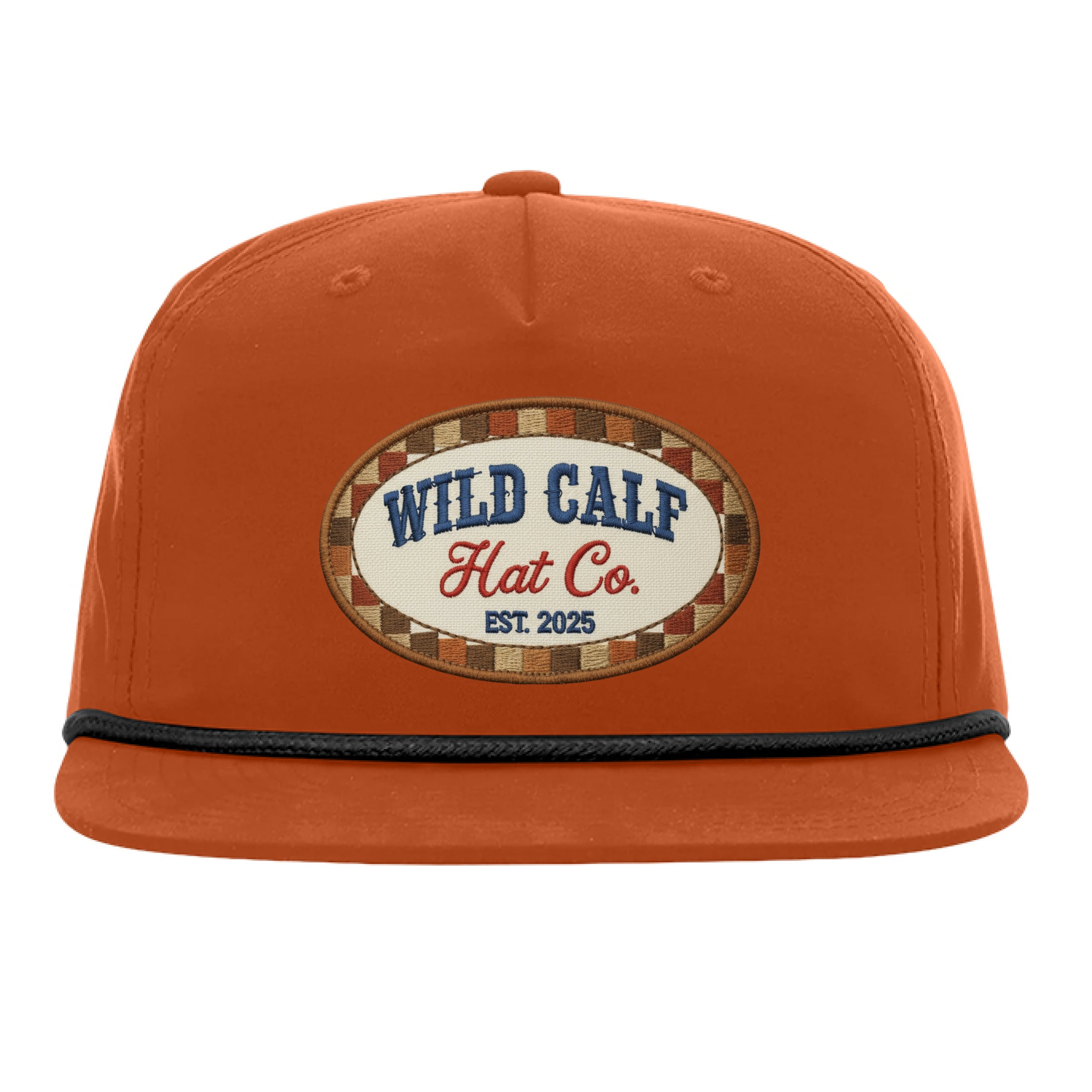 The Aztec Patch Rope Hat - Wild Calf Hat Company