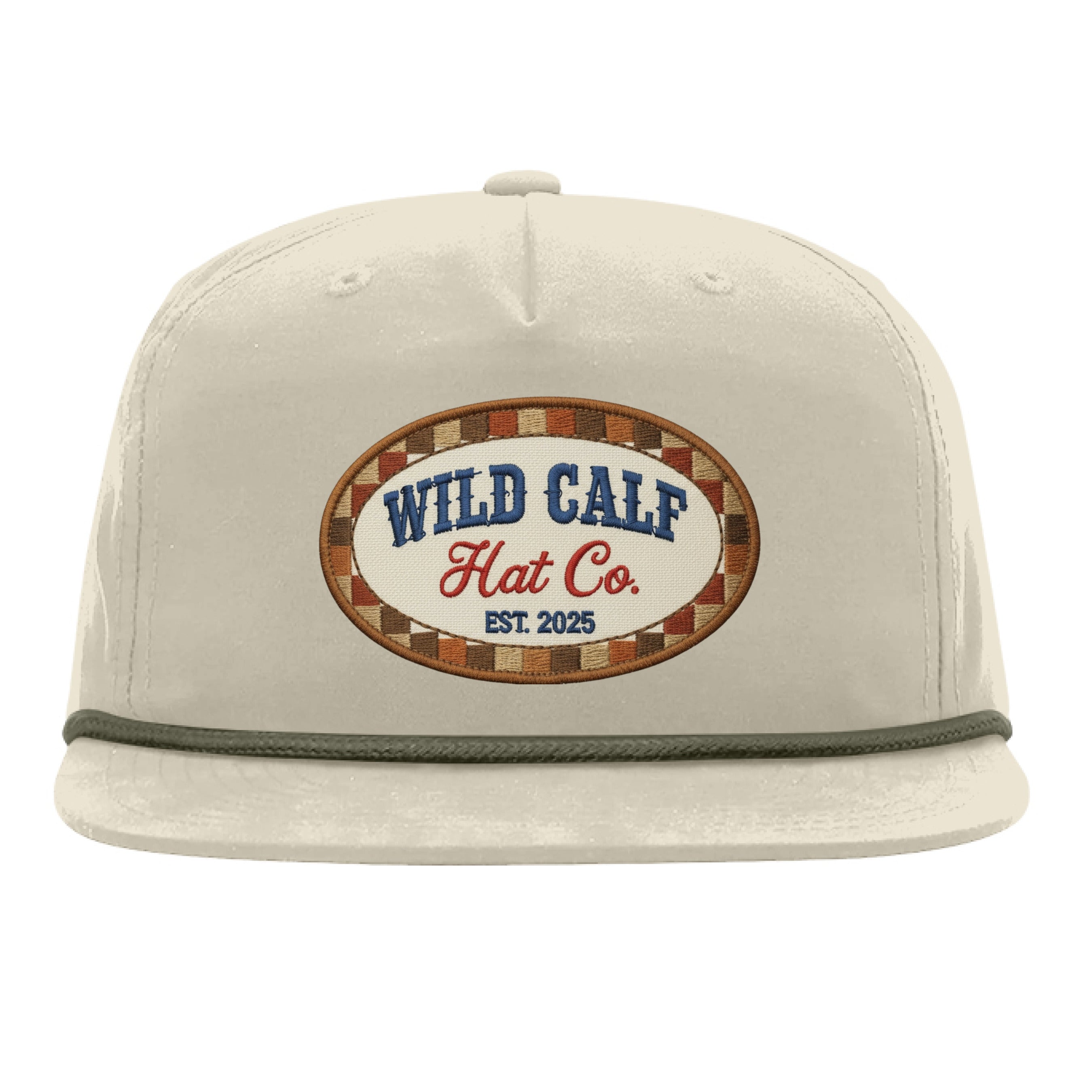 The Aztec Patch Rope Hat - Wild Calf Hat Company