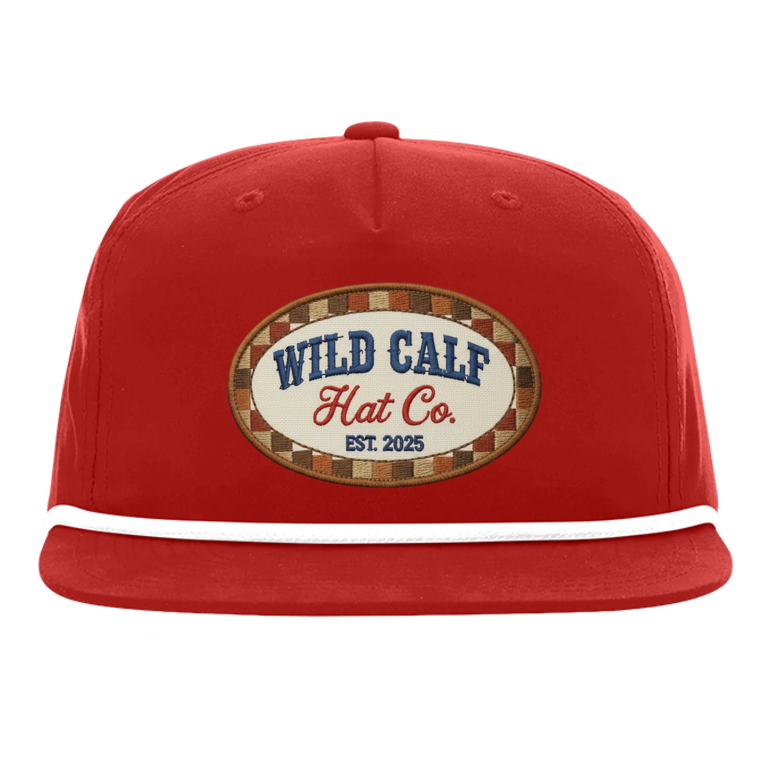 The Aztec Patch Rope Hat - Wild Calf Hat Company