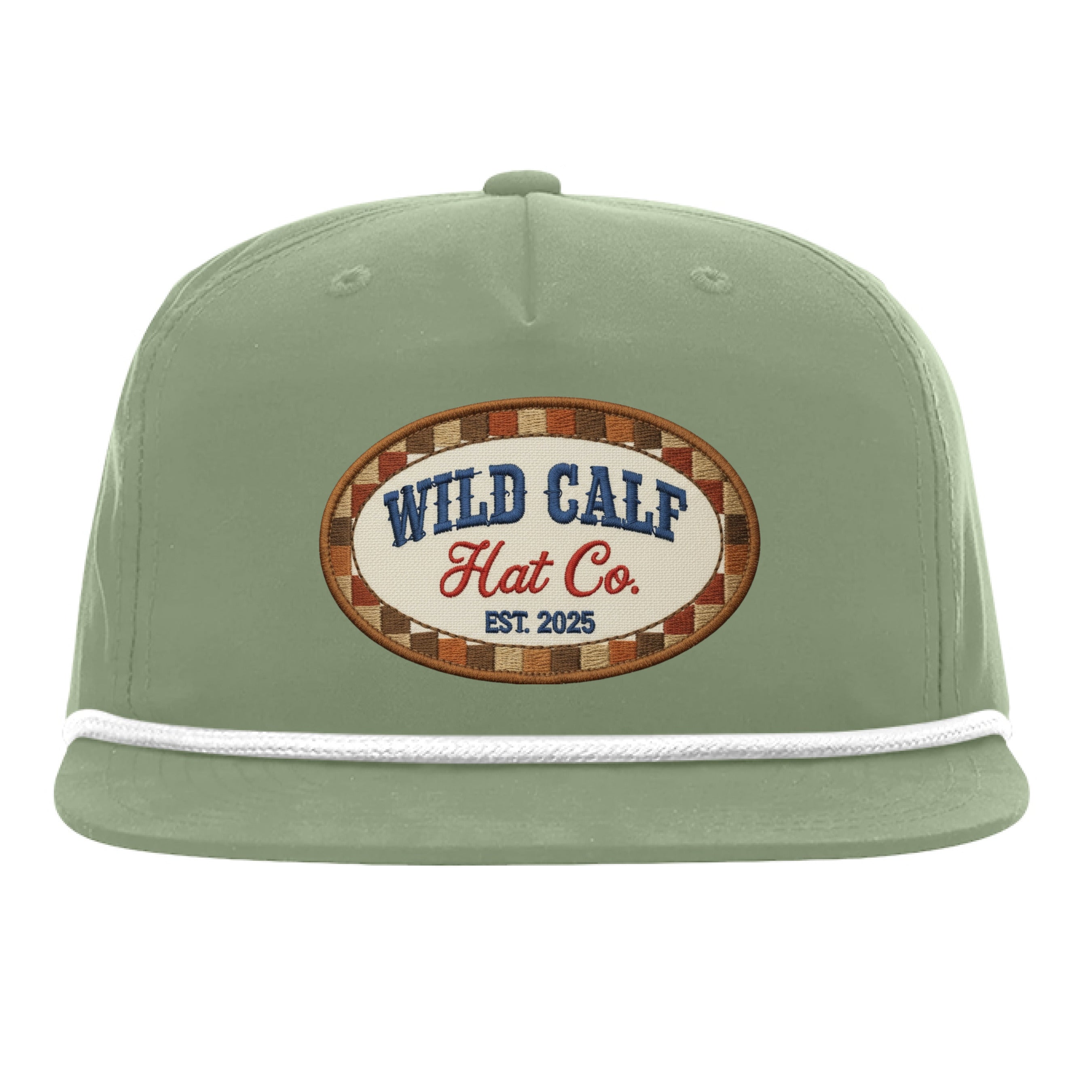 The Aztec Patch Rope Hat - Wild Calf Hat Company